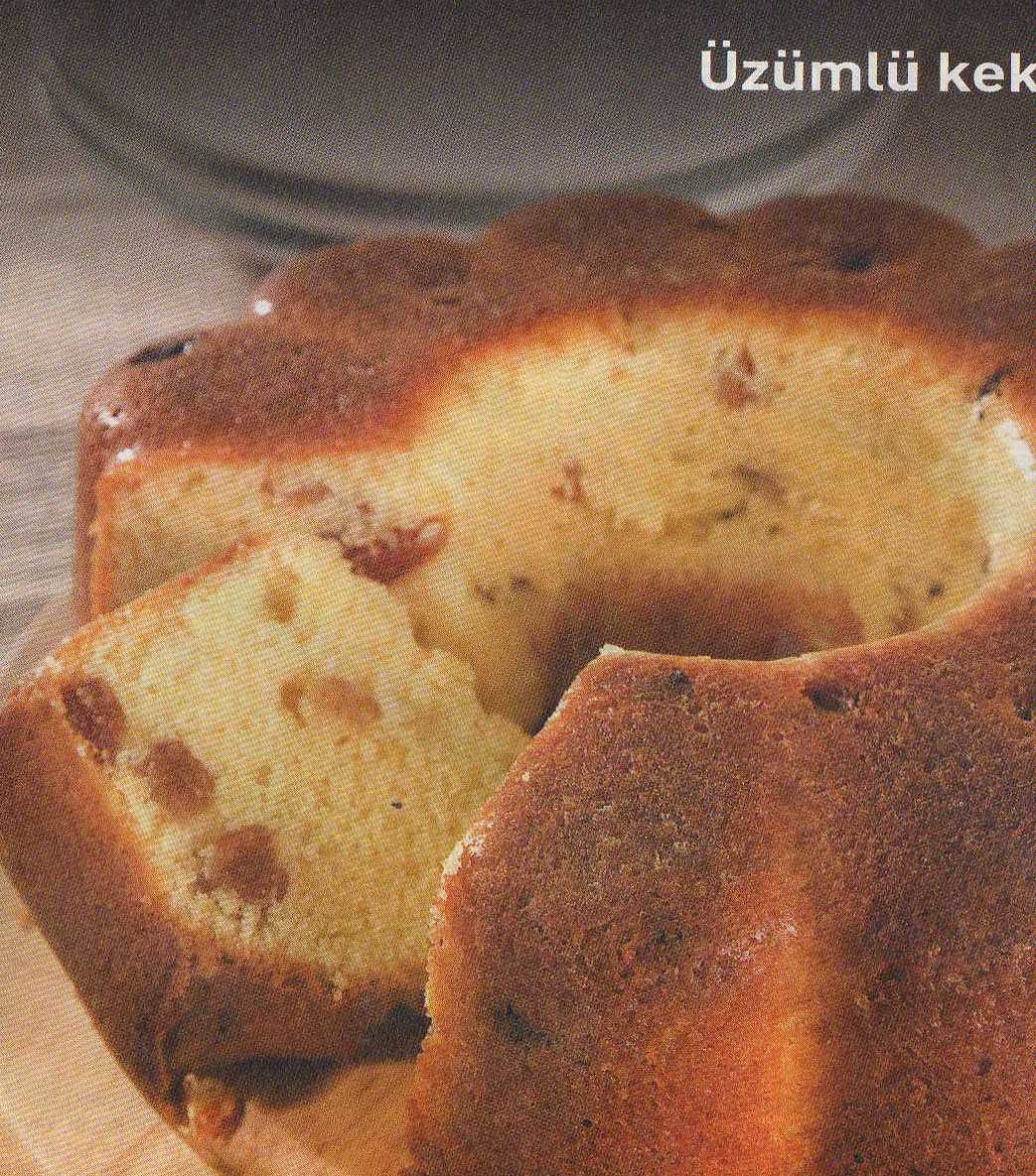 Üzümlü Kek Tarifi Lezzet Dumanı Nefis Denenmiş Yemek Tarifleri